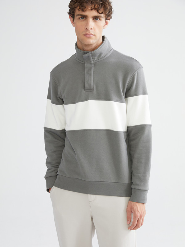 LCW Vision Funnel Neck Men's Sweatshirt