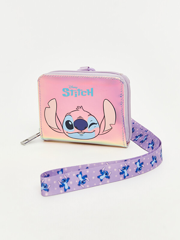 LCW ACCESSORIES Stitch Printed Girls' Wallet