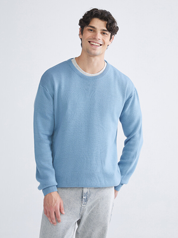 XSIDE Crew Neck Men's Knitwear Sweater