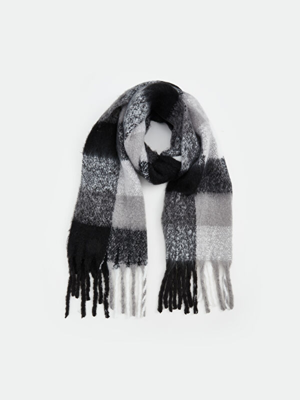LCW ACCESSORIES وشاح رجال بكارو مع شرابات