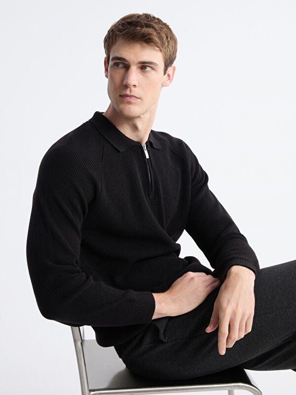SOUTHBLUE Polo Yaka Erkek Triko Kazak