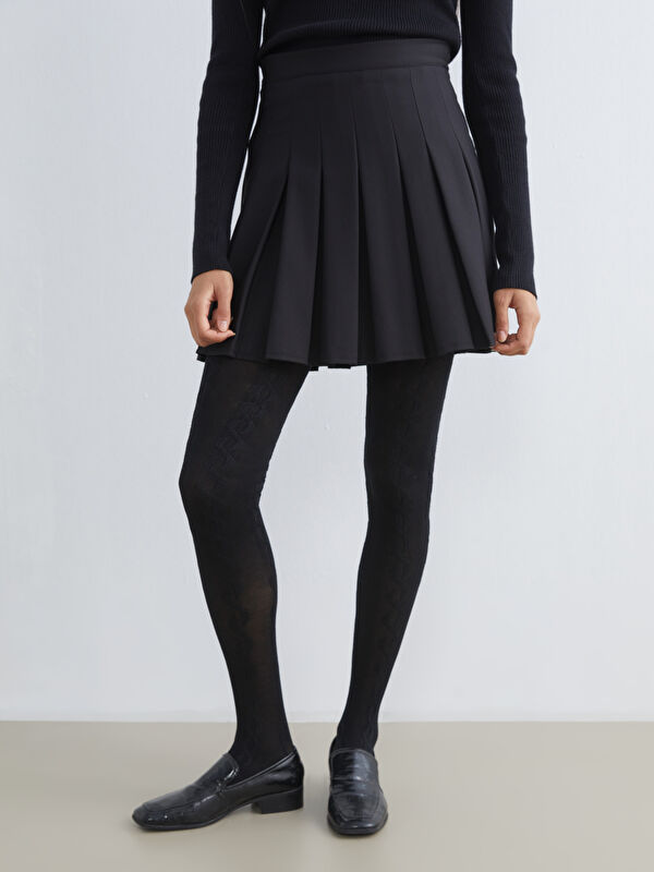 LCW DREAM Modal Strukturierte Selbstgemusterte Strumpfhosen für Damen