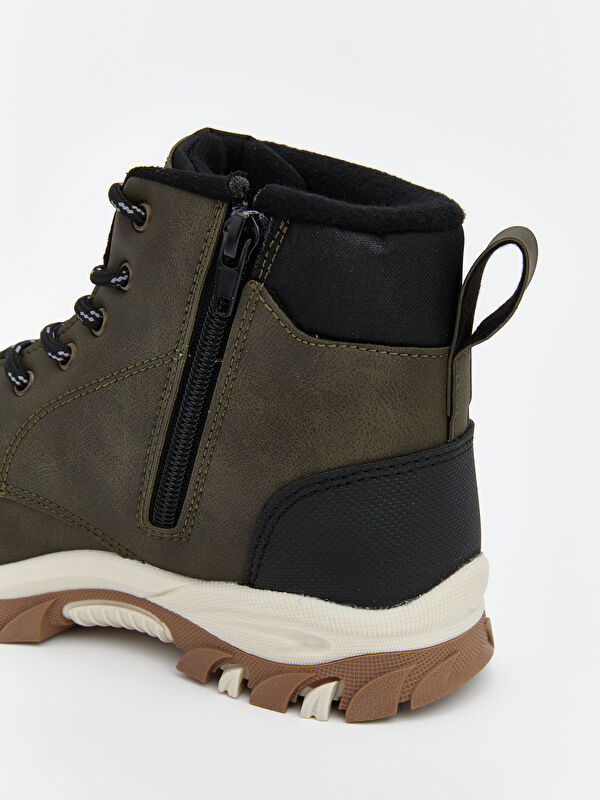 Bağcıklı Kalın Tabanlı Erkek Çocuk Bot - Görsel 7