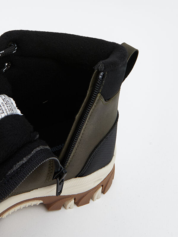 Bağcıklı Kalın Tabanlı Erkek Çocuk Bot - Görsel 8