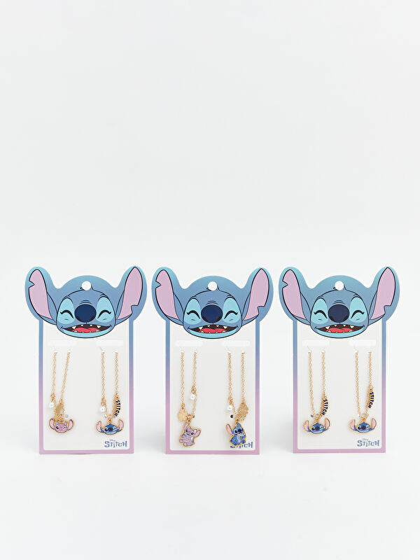 LCW JOY Stitch Baskılı Kız Çocuk Kolye 2'li