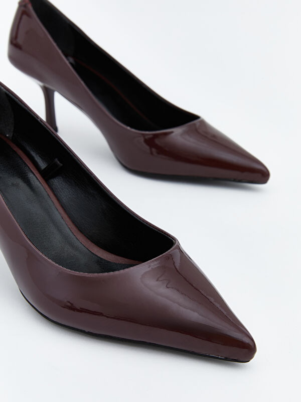 Sivri Burun Kadın Topuklu Ayakkabı - Görsel 4