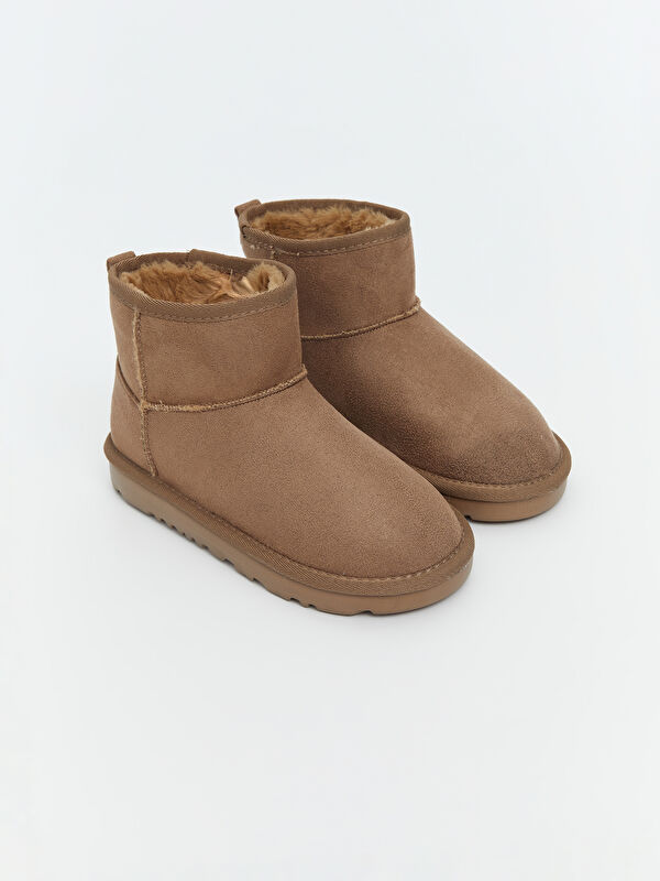 Lcw Steps Siyah Lcw Steps Süet Görünümlü Kız Çocuk Bot