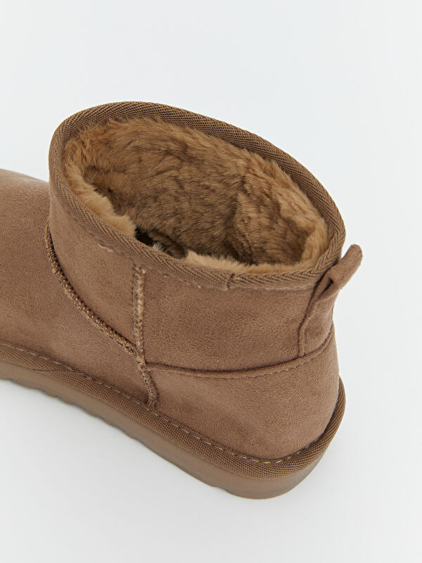 Lcw Steps Siyah Lcw Steps Süet Görünümlü Kız Çocuk Bot