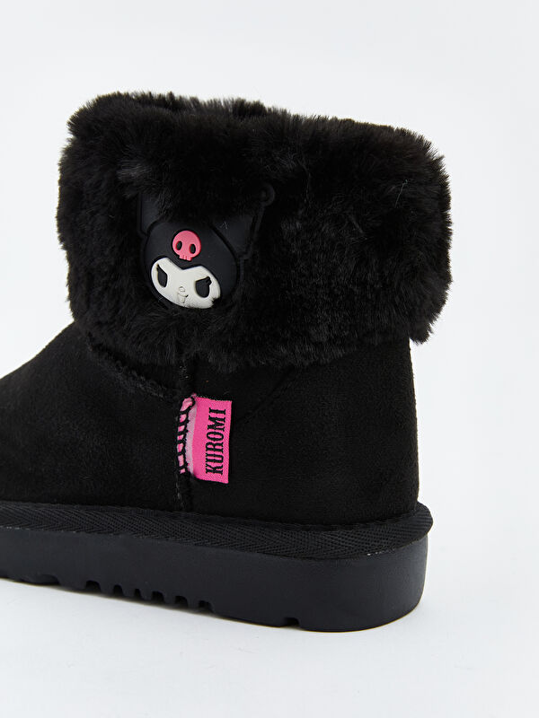Kuromi Lisanslı Kız Çocuk Süet Bot - Görsel 6