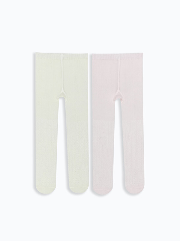 LCW baby Baby Girls' 2 Pack Tights