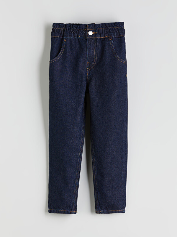 LCW ECO Baggy Fit Kız Çocuk Jean Pantolon