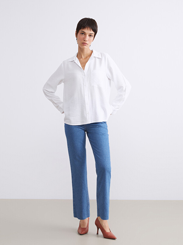 LCW ECO Straight Fit Kadın Jean Pantolon