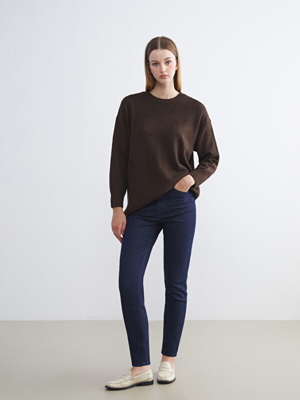 LCW ECO Slim Mom Kadın Jean Pantolon