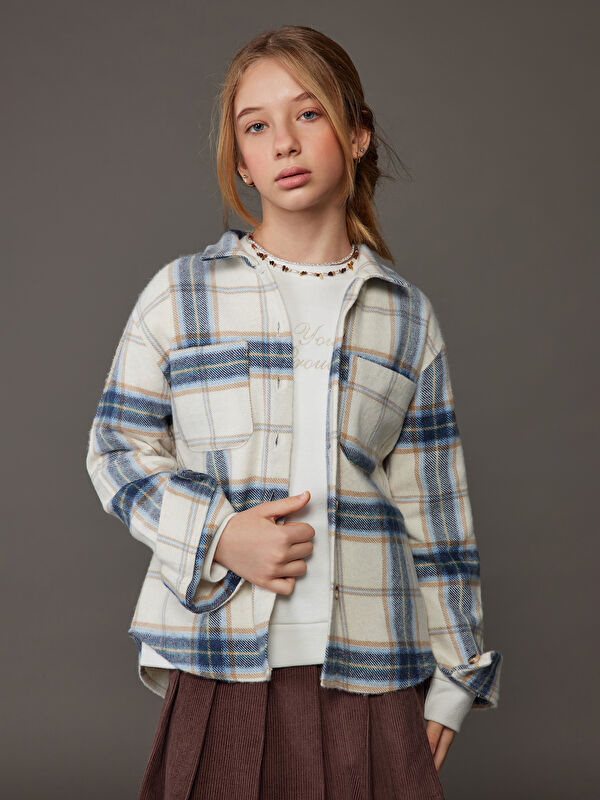 LCW Kids Рубашка в клетку для девочек
