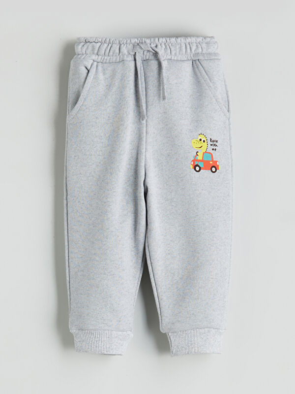 LCW ECO Beli Lastikli Erkek Çocuk Jogger Eşofman Altı