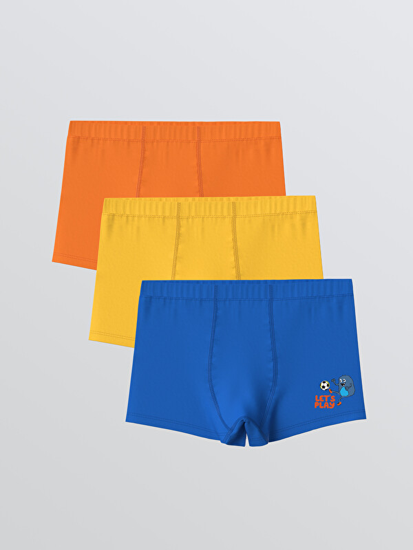 LCW Kids Basic Boys' Boxer Trunks 3-Pack