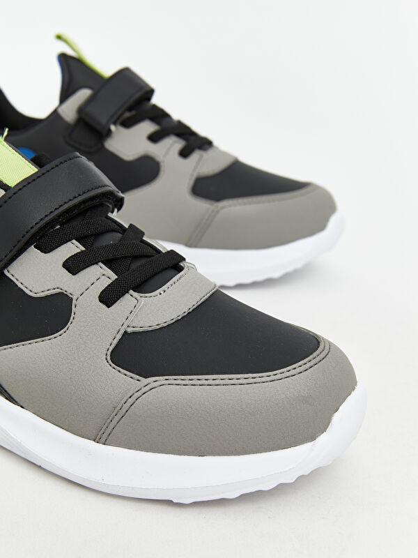 Bağcık ve Cırt Cırtlı Erkek Çocuk Spor Ayakkabı - Görsel 4