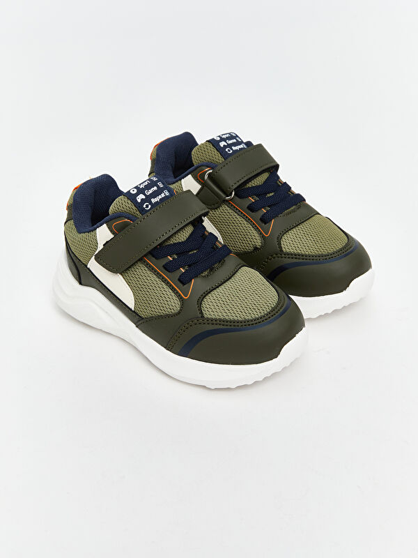 Bağcık ve Cırt Cırtlı Erkek Bebek Spor Ayakkabı - Görsel 2