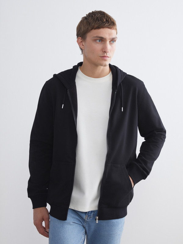 LC WAIKIKI Hooded Men's Zip-Up Sweatshirt