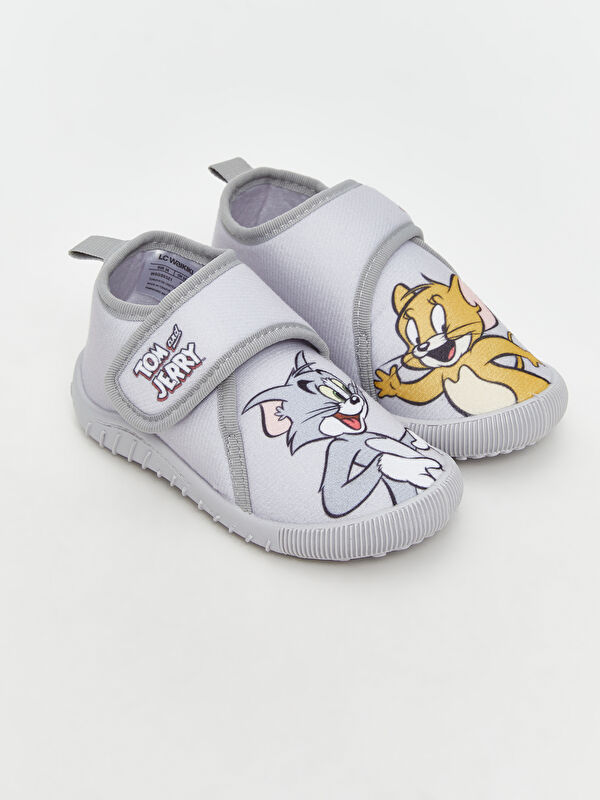 LCW STEPS Tom & Jerry Baskılı Erkek Bebek Panduf