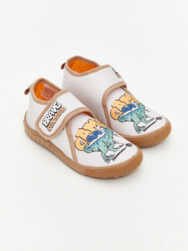 LCW STEPS Baskılı Erkek Çocuk Panduf