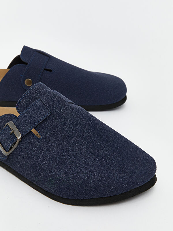 Süet Görünümlü Erkek Terlik - Görsel 4