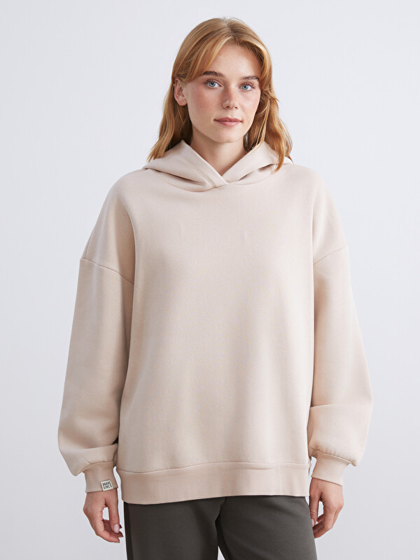 LCW ECO Oversize Kadın Kalın Hoodie