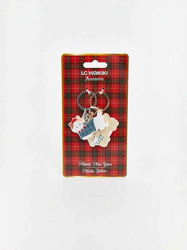 LCW JOY New Year Themed Keychain