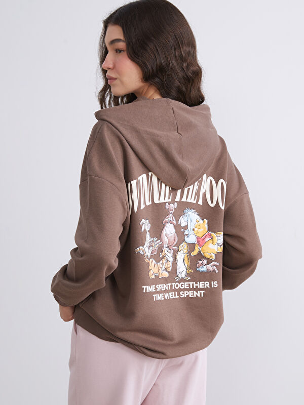 XSIDE Winnie the Pooh Printed Women's Thick Hoodie