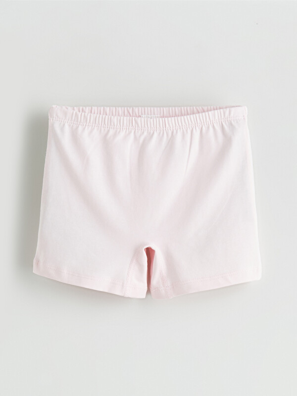 LCW ECO Beli Lastikli Basic Kız Çocuk Boxer