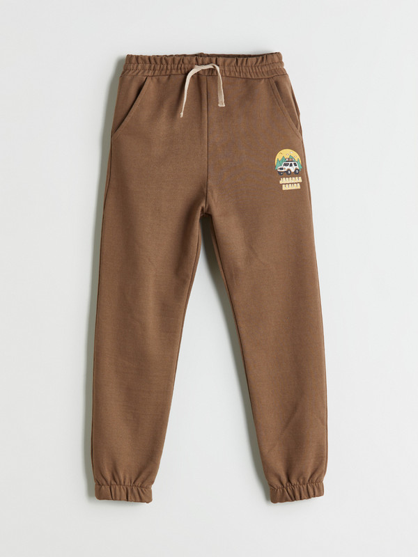 LCW ECO Beli Lastikli Erkek Çocuk Jogger Eşofman Altı