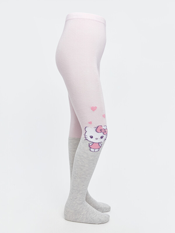 LCW Kids Hello Kitty Desenli Kız Çocuk Külotlu Çorap