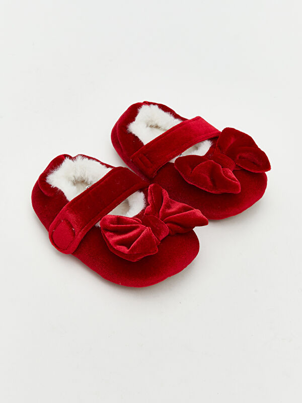 LCW STEPS Bow Detail Baby Girls' House Shoes