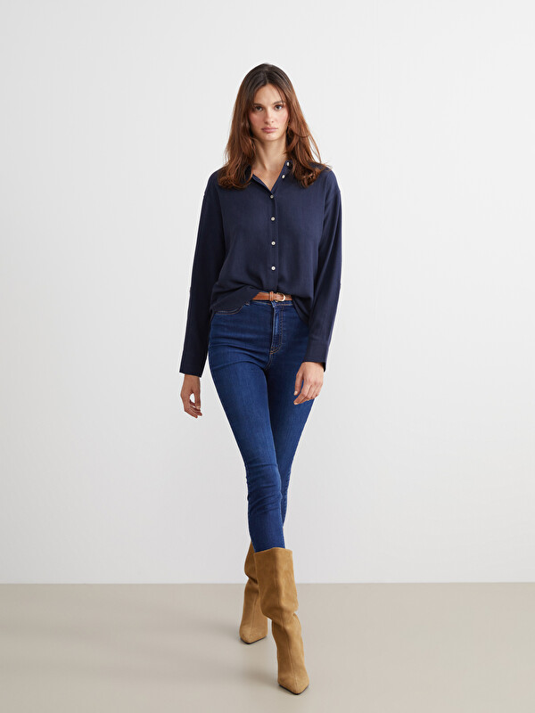 LCW Jeans Beli Kemerli Jüpiter Süper Skinny Fit Jean Pantolon