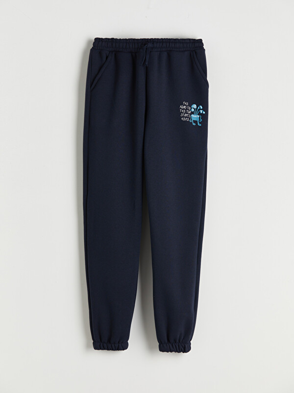 LCW ECO Beli Lastikli Erkek Çocuk Jogger Eşofman Altı