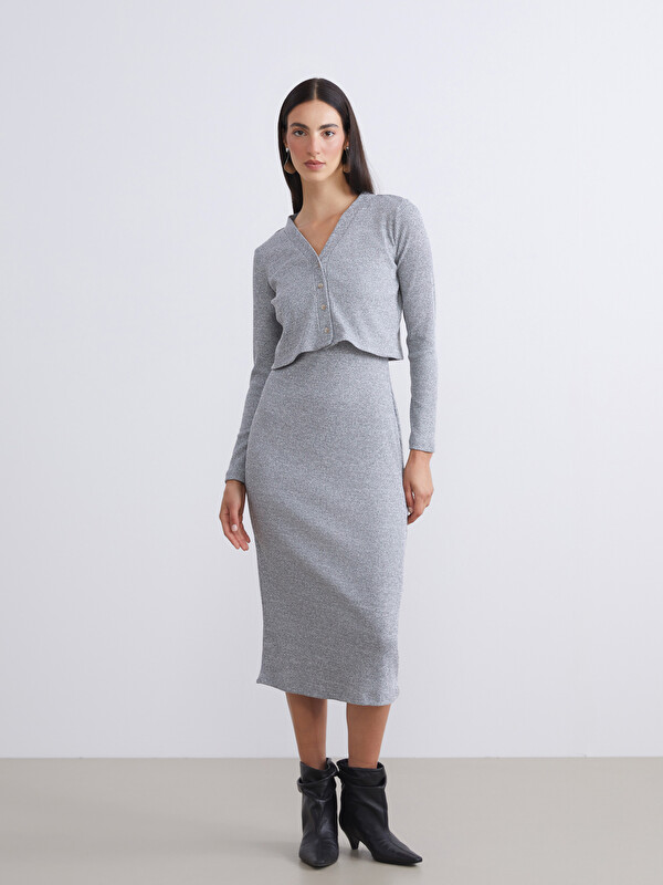 LCW Comfort U Yaka Bodycon Elbise