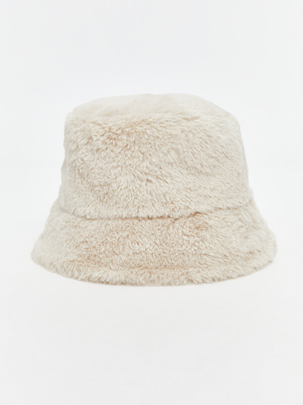 LCW ACCESSORIES Girl's Plush Bucket Hat