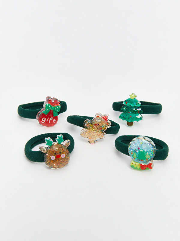 LCW JOY New Year Themed Girls' Hair Clip 5-packs