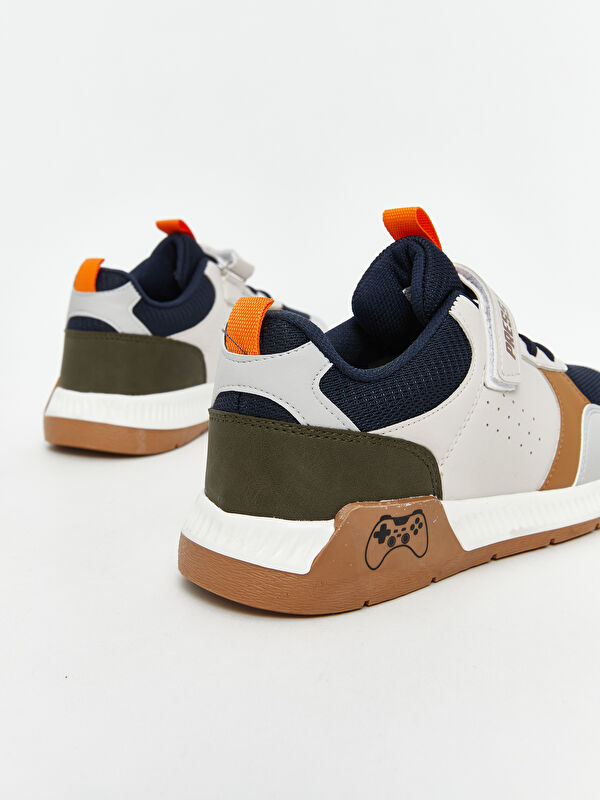 Bağcık ve Cırt Cırtlı Erkek Çocuk Spor Ayakkabı - Görsel 6