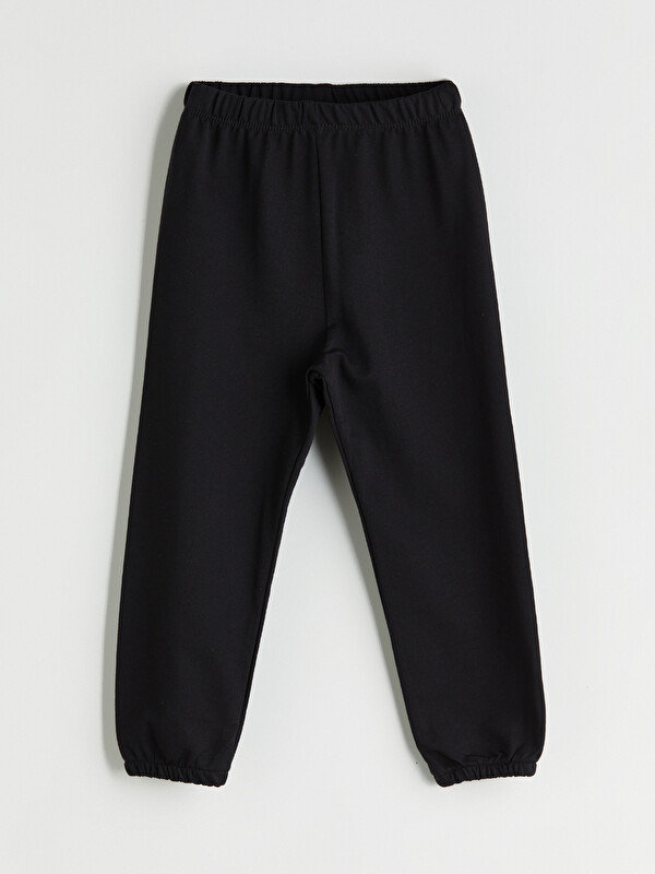 LCW ECO Beli Lastikli Kız Çocuk Jogger Eşofman Alt