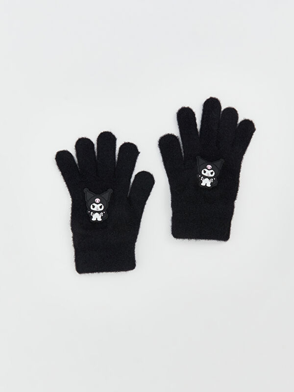 LCW ACCESSORIES Kuromi Gemusterte Handschuhe für Mädchen