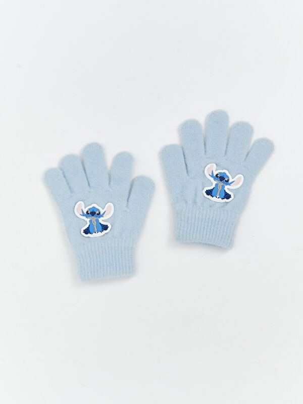 LCW ACCESSORIES Lilo und Stitch Bedruckte Handschuhe für Mädchen
