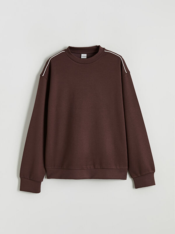 LCW Kids Bisiklet Yaka Kız Çocuk Kalın Sweatshirt
