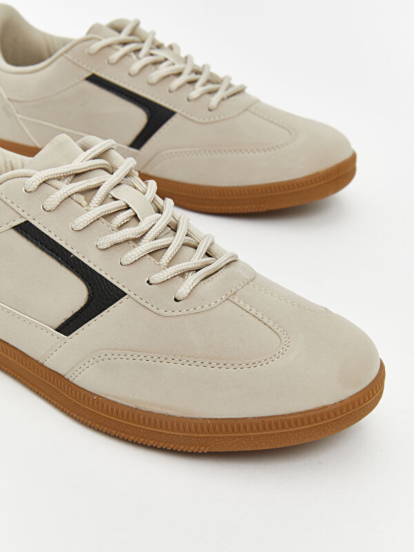 Süet Görünümlü Erkek Spor Ayakkabı - Görsel 4