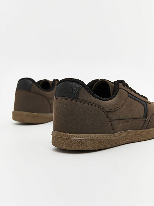 Süet Görünümlü Erkek Spor Ayakkabı - Görsel 6