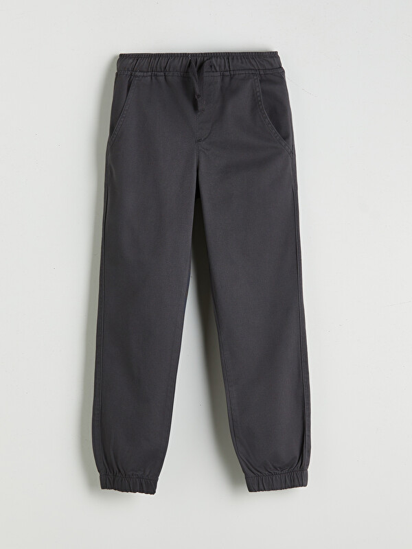 LCW ECO Beli Lastikli Erkek Çocuk Jogger Pantolon
