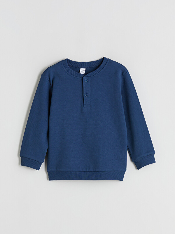 LCW Kids Erkek Çocuk Basic Sweatshirt