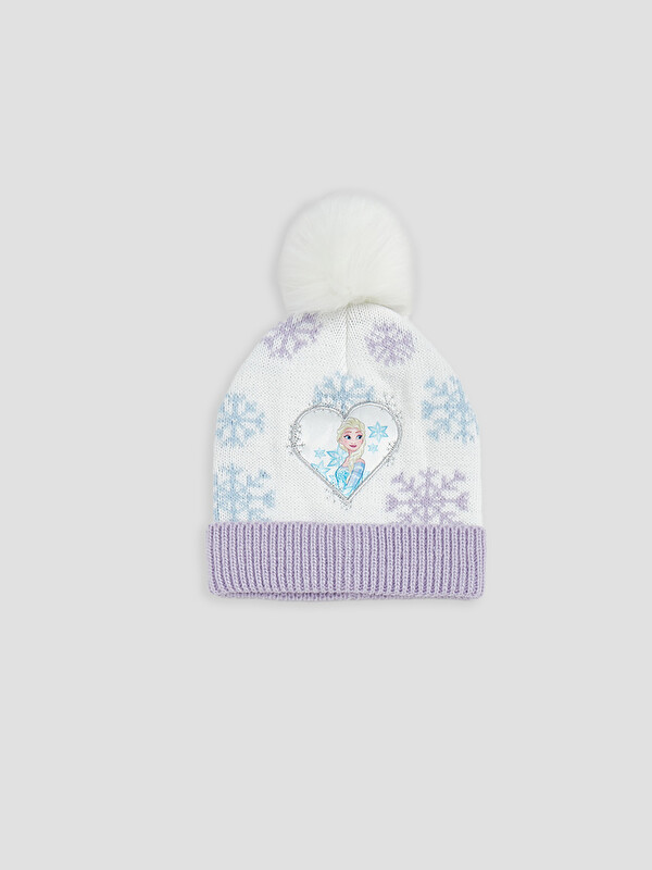 LCW ACCESSORIES Frozen Nakışlı Kız Çocuk Triko Bere