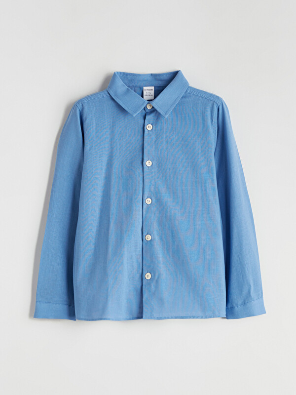 LCW ECO Basic Long Sleeve Boys' Shirt