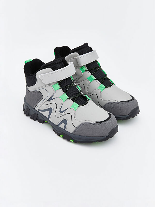 Cırt Cırtlı Bağcıklı Erkek Çocuk Trekking Bot - Görsel 2